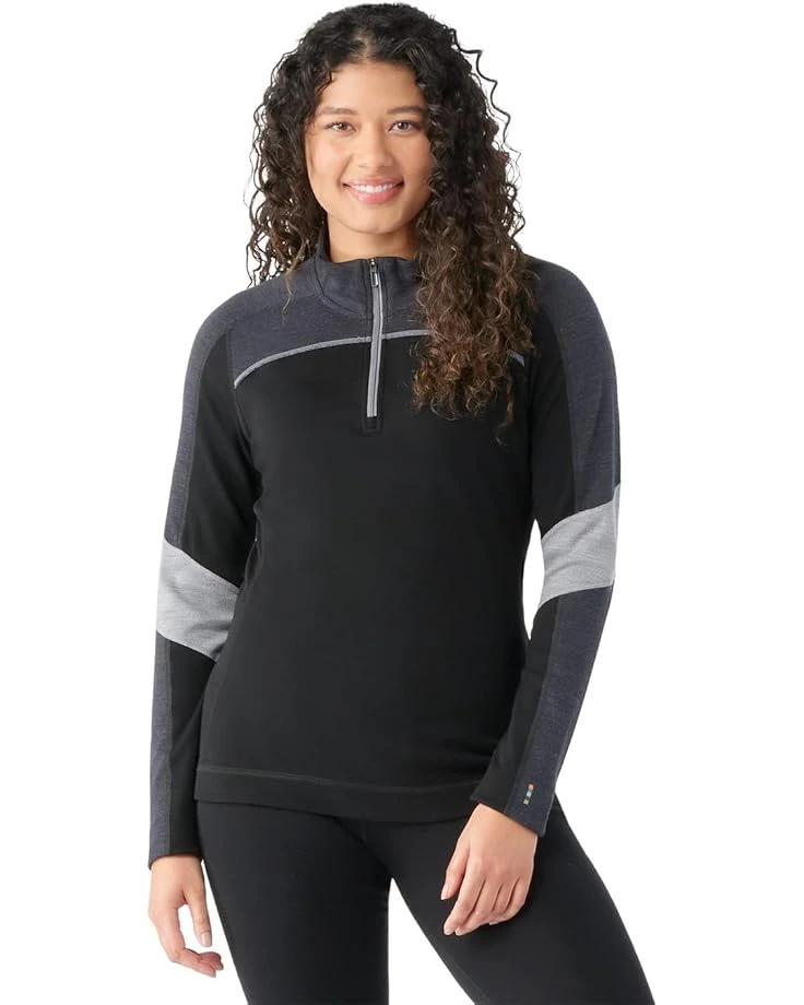 Smartwool Classic Thermal Merino Base Layer Colorblock 1/4 Zip | Shirts & Tops 1 Smartwool Classic Thermal Merino Base Layer Colorblock 1/4 Zip | Shirts & Tops