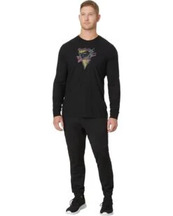Smartwool 90s Shred Graphic Long Sleeve Tee | Shirts & Tops -Smart Clothing Shop 61rua56inL. AC SR736920