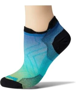 Smartwool Run Zero Cushion Ombre Print Low Ankle | Socks