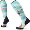 Smartwool Ski Targeted Cushion Snow Bunny Print Over the Calf | Socks