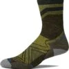 Smartwool Run Zero Cushion Mid Crew Pattern | Socks