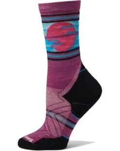 Smartwool Trail Run Targeted Cushion Sunset Trail Crew | Socks