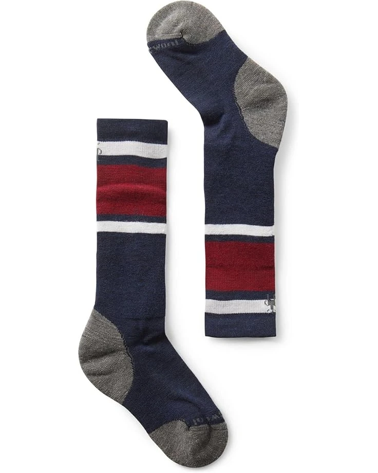Smartwool Kids Wintersport Full Cushion Stripe Over-the-Calf Socks (Toddler/Little Kid/Big Kid) 1 Smartwool Kids Wintersport Full Cushion Stripe Over-the-Calf Socks (Toddler/Little Kid/Big Kid)