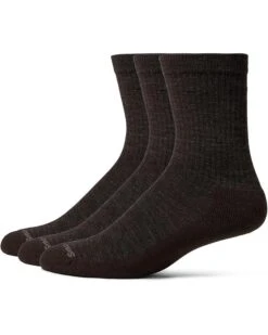 Smartwool Everyday Solid Rib Crew Socks 3 Pack