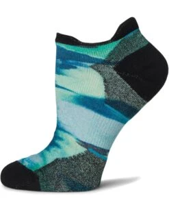 Smartwool Run Targeted Cushion Brushed Print Low Ankle Socks
