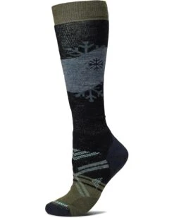 Smartwool Ski Full Cushion Snowpocalypse Pattern Over the Calf | Socks
