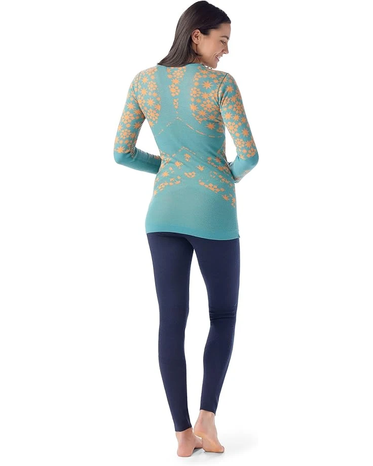 Smartwool Intraknit Thermal Merino Base Layer Pattern Crew | Shirts & Tops 2 Smartwool Intraknit Thermal Merino Base Layer Pattern Crew | Shirts & Tops - Image 2