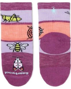 Smartwool Kids Hike Full Cushion Garden Bugs Pattern Crew Socks (Toddler/Little Kid/Big Kid) -Smart Clothing Shop 813zIIeNfxL. AC SR736920