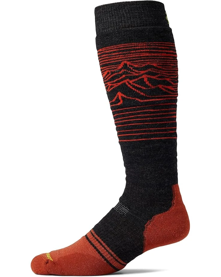 Smartwool Snowboard Full Cushion Iguchi Pattern Over-the-Calf Socks 1 Smartwool Snowboard Full Cushion Iguchi Pattern Over-the-Calf Socks