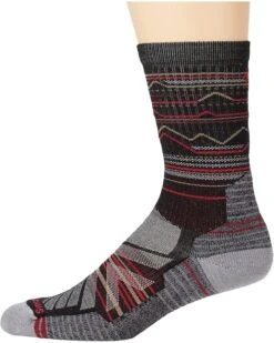 Smartwool Performance Hike Light Cushion Mountain Range Pattern Crew | Socks