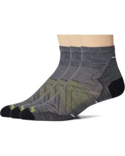 Smartwool Run Zero Cushion Ankle Socks 3-Pack -Smart Clothing Shop 81H07BOfLRL. AC SR736920