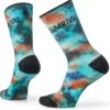 Smartwool Athletic Far Out Tie-Dye Print Crew | Socks