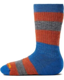 Smartwool Kids Hike Full Cushion Striped Crew Socks (Toddler/Little Kid/Big Kid)