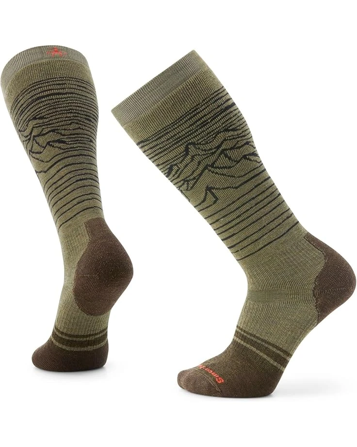 Smartwool Snowboard Full Cushion Iguchi Pattern Over-the-Calf Socks 3 Smartwool Snowboard Full Cushion Iguchi Pattern Over-the-Calf Socks - Image 3