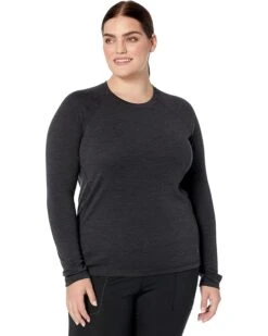 Smartwool Plus Size Classic Thermal Merino Base Layer Crew | Shirts & Tops -Smart Clothing Shop 81r4hQ55WCL. AC SR736920