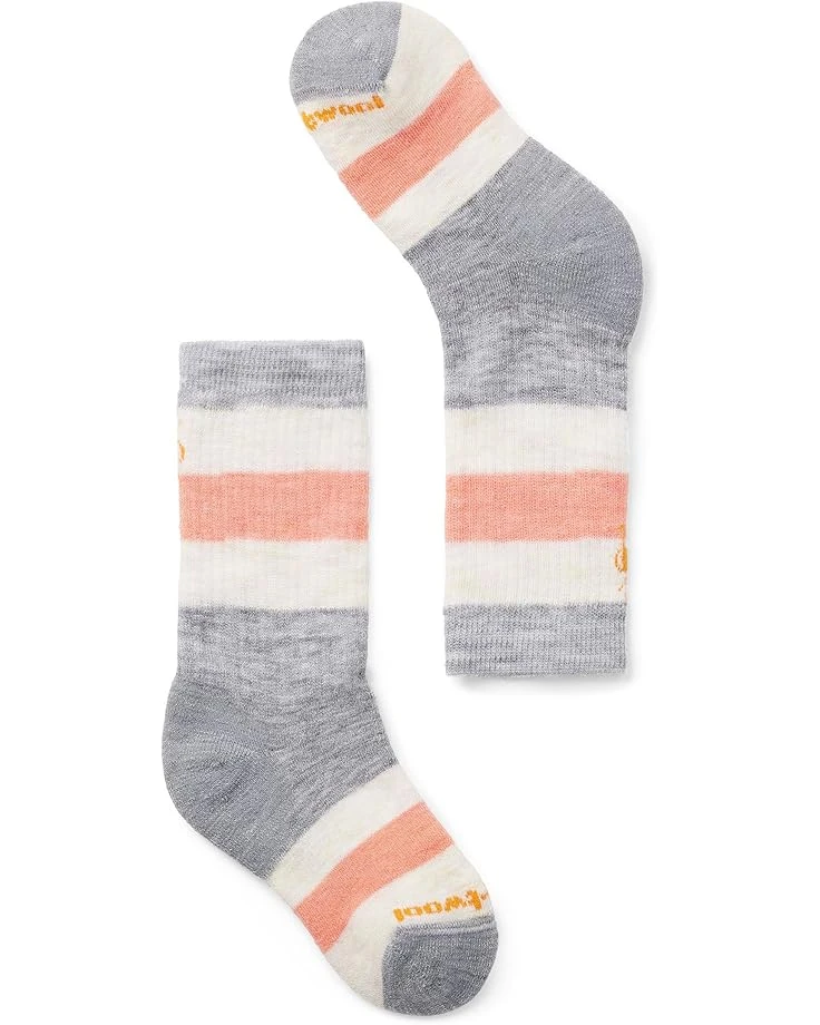 Smartwool Kids Hike Full Cushion Striped Crew Socks (Toddler/Little Kid/Big Kid) 1 Smartwool Kids Hike Full Cushion Striped Crew Socks (Toddler/Little Kid/Big Kid)