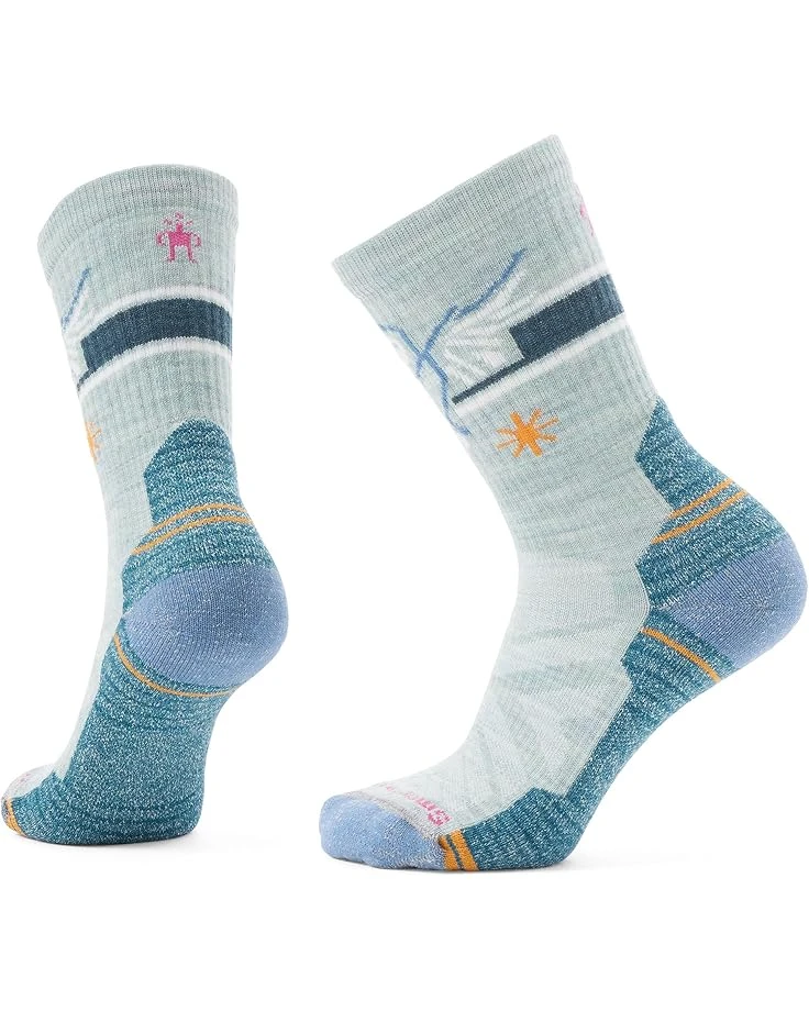 Smartwool Hike Light Cushion Hoo Who Crew Socks 2 Smartwool Hike Light Cushion Hoo Who Crew Socks - Image 2