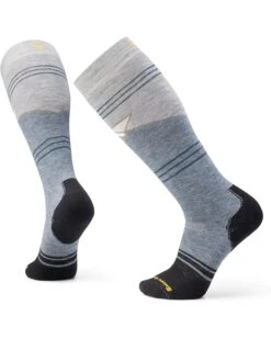 Smartwool Snowboard Full Cushion Mountain Geo Pattern Over the Calf | Socks