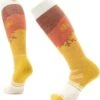 Smartwool Ski Full Cushion Snowpocalypse Pattern Over The Calf Socks