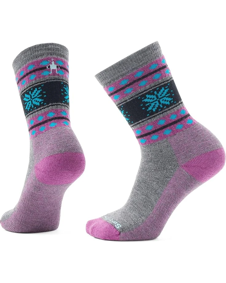 Smartwool Everyday Snowflake Dream Crew Socks 2 Smartwool Everyday Snowflake Dream Crew Socks - Image 2